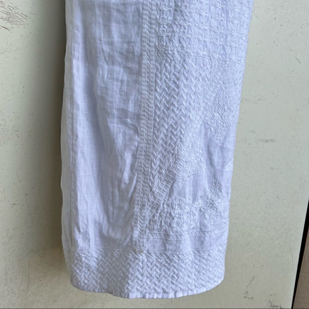 Ralph Lauren White cotton dress size 4 NWT - Picture 14 of 16